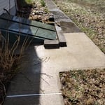 concreate pressure wash