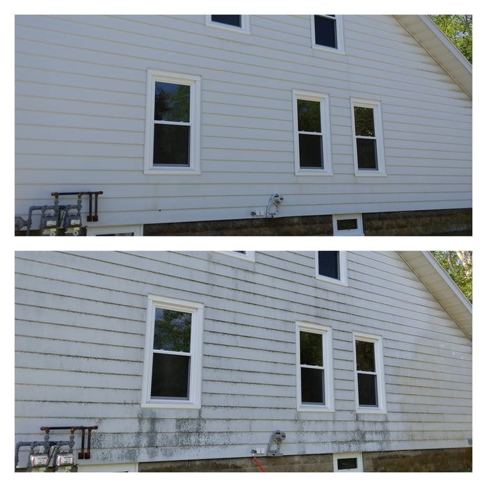 Aluminum house wash