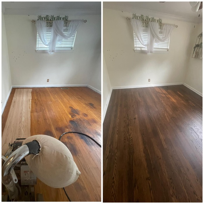 Red Oak Re-Finish