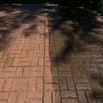 Brick Patio - Before/After