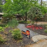 After Sewer line
