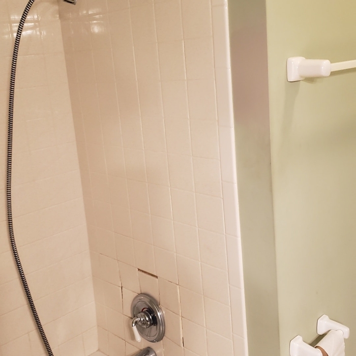 Old Broken Shower