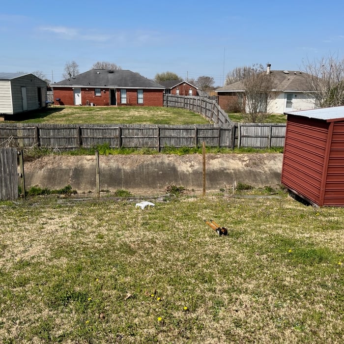 Repaired Fence
