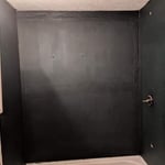 Thinset Hardie joints and waterproof membrane