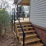 Rebuilt deck in Russellvi