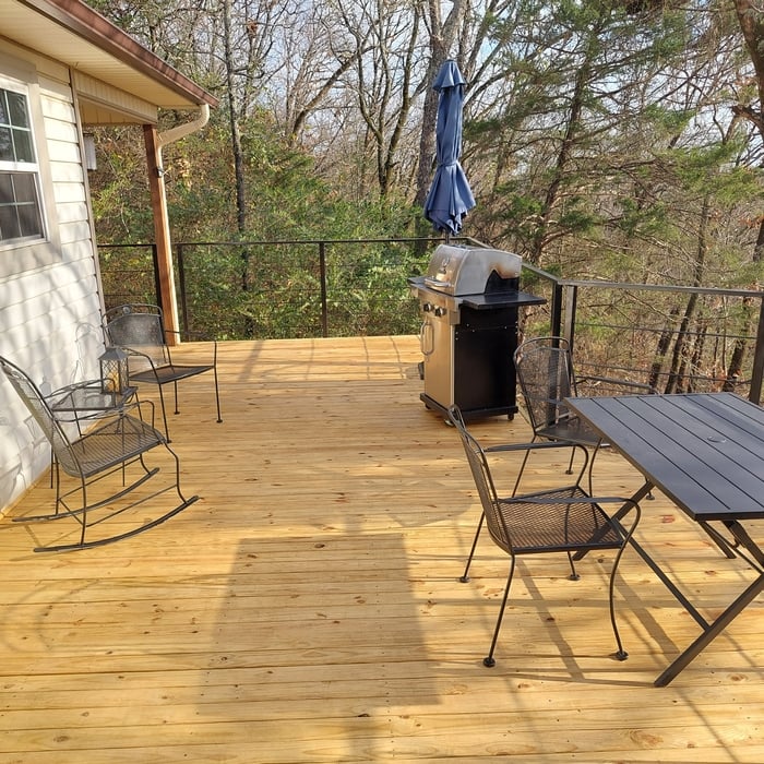 Rebuilt deck in Russellvi