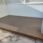Back Yard Trex Deck