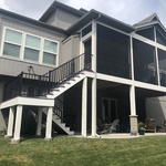 Covered Deck Screened In
