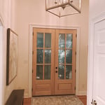 Mahogany French Door