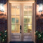 Mahogany French Door
