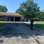 Home driveway