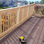 Installation of new railing system
