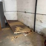Garage workbench removal
