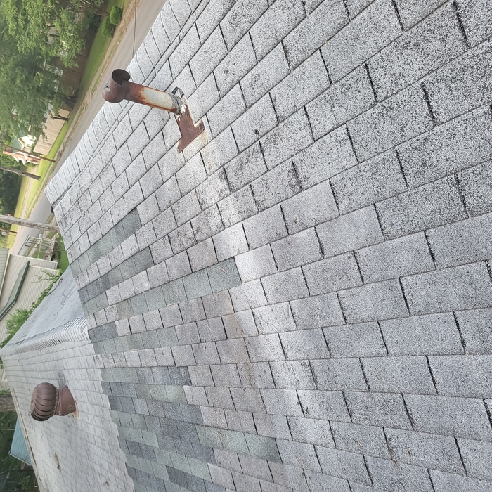 Finished work roof