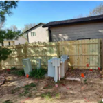 Wood Fence Install