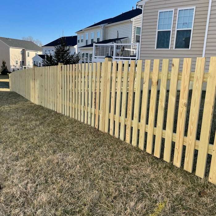 52" High Pickett Fence