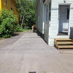 Putting in a stone drivew