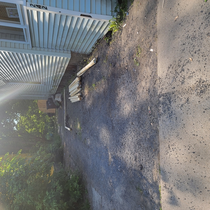 Putting in a stone drivew