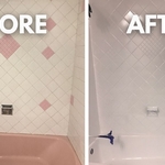 Tile Tub/shower re-glazing