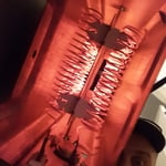Heating element on a dryer