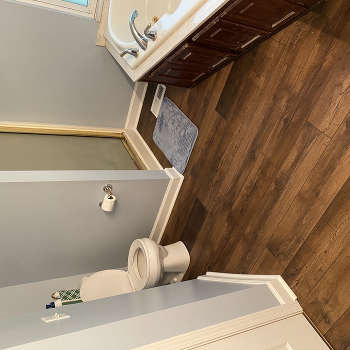 Bathroom lvp