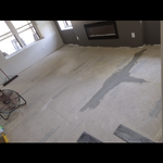 Minor subfloor prep
