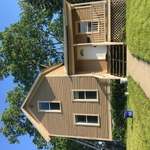 after wood exterior