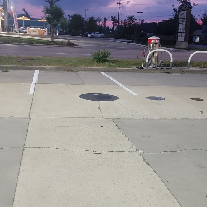Side parking