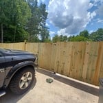 6 ft wood fence