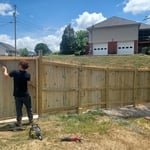 6 ft wood fence