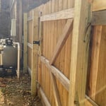 Cedar Post Replacement After