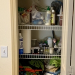 Hall closet