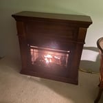 Gas fireplace install