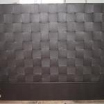 Leather bed