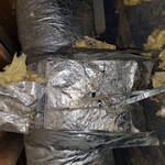 Duct ripped apart