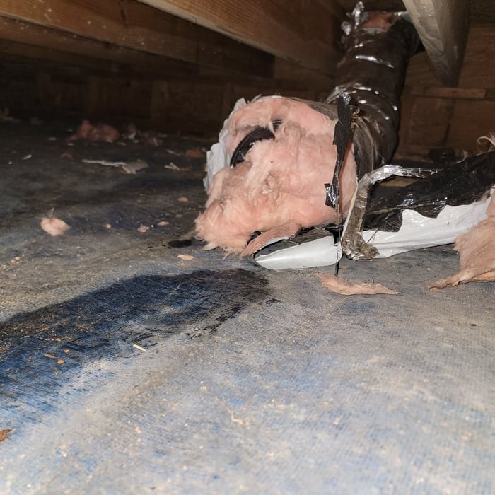 Another section completely destroyed