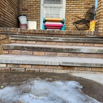 After photo of step that was rebuilt.