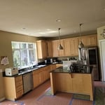 Kitchen cabinet painting