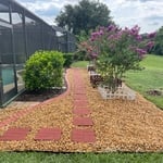 Finished Job, just concrete edging to be added