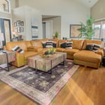 Living room LVP Installation