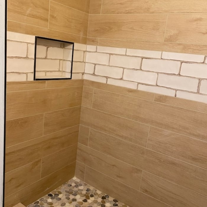 Bathroom Shower Tile Installation
