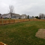 4ft tall CEDAR Picket Fence