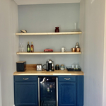 Closet/coffee bar