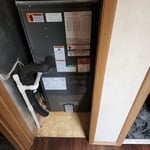 Air handler closet 2