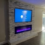 Fireplace TV Wall