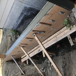 construction of retaining wall