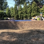 Wall instillation and stump removal