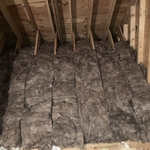 Insulation on slope