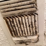 Air Vent! very moldy!