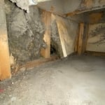 A/C Return Area exposed insulation!